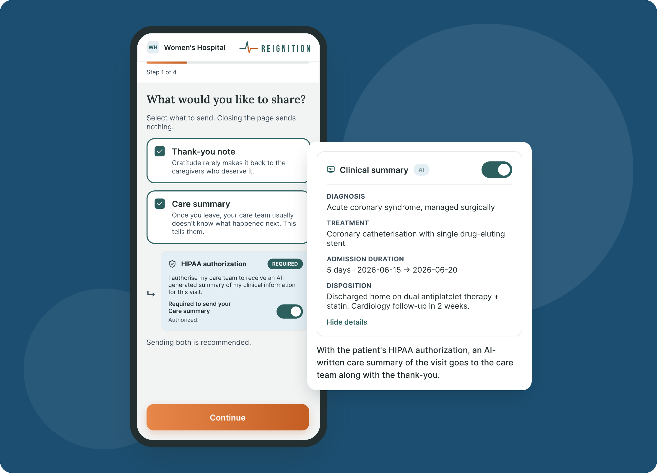 From patients feature preview
